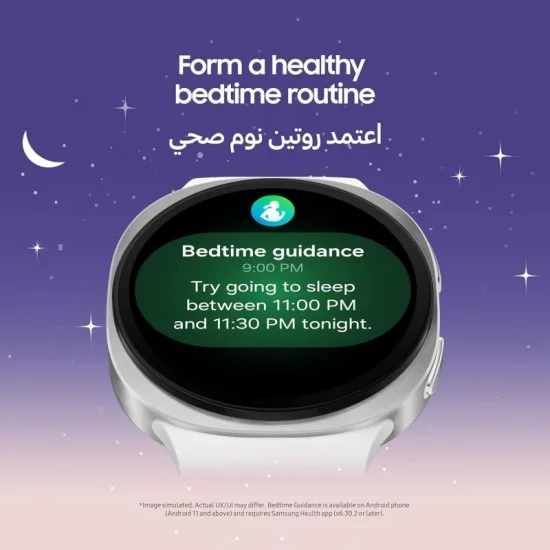 Samsung Galaxy Watch8 (Bluetooth, 40Mm) Silver